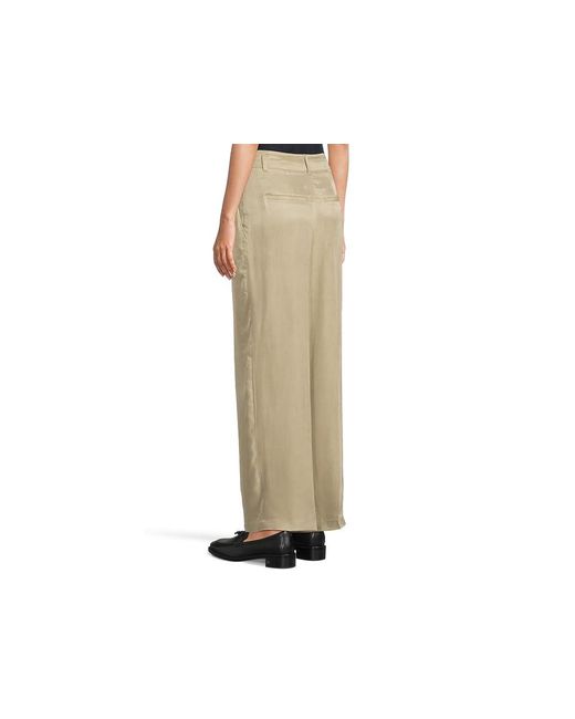 AllSaints Black Averie Ten Trouser Dress Pants Uk 8 (Us 4) Lyocell/Modal