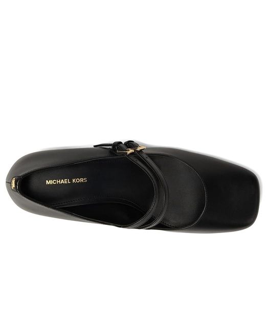 MICHAEL Michael Kors Black Matilda Flex Pump Shoes, Faux Leather