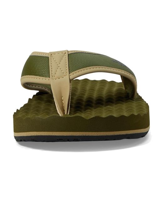 The North Face Green Base Camp Flip-Flop Ii (Forest/Forest) Shoes for men
