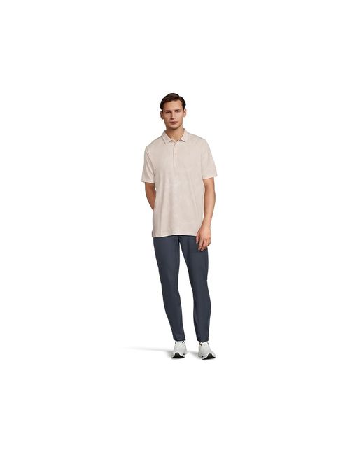 Travis Mathew Black Featherweight Sun Short Sleeve Knit, Cotton/Elastane/Polyester for men