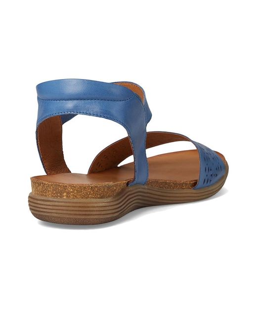 Miz Mooz Blue Mave Wedge Shoes Eu 37 (Us 6.5-7) B