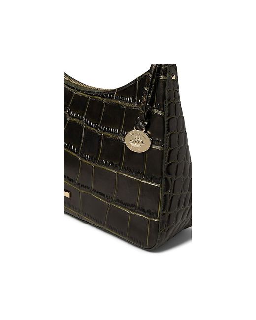 Brahmin Black Baize Esme Shoulder Bag (Matcha) Shoulder Handbags