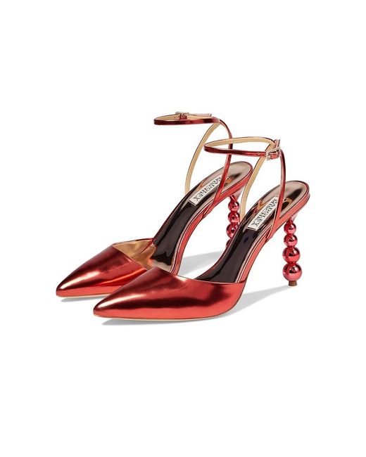 Badgley Mischka Red Indie Ii (Rubino/) Shoes