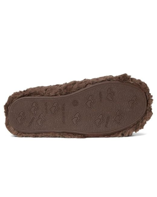 Free People Brown Slumber Party Loafer Slippers Slippers, Faux Fur