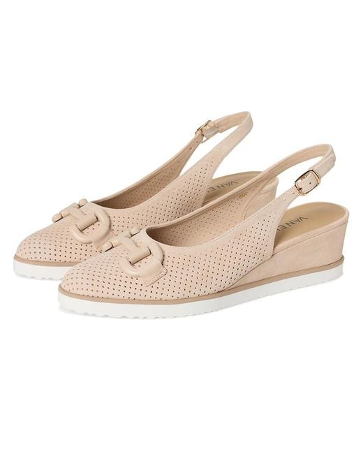 Vaneli Natural Dabry High Heels 8 N (Aa)