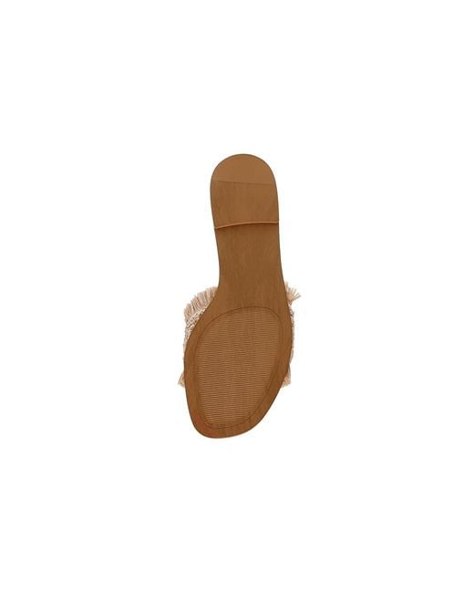 Steve Madden Brown Lakeshore (Tan Raffia) 1-2 Inch Heel Shoes