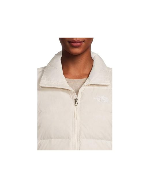 The North Face Black Hydrenalitetm Down A-Line Vest Coat, Nylon/Taffeta