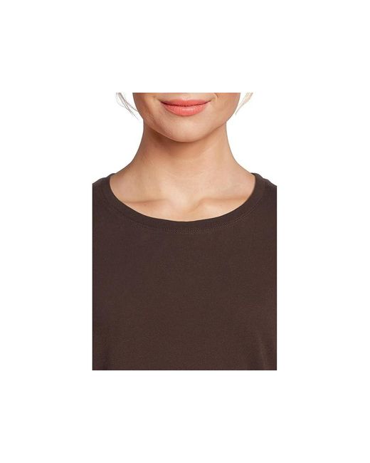 Madewell Black Northside Long Sleeve T-Shirts Clothing 2Xs 000) Cotton