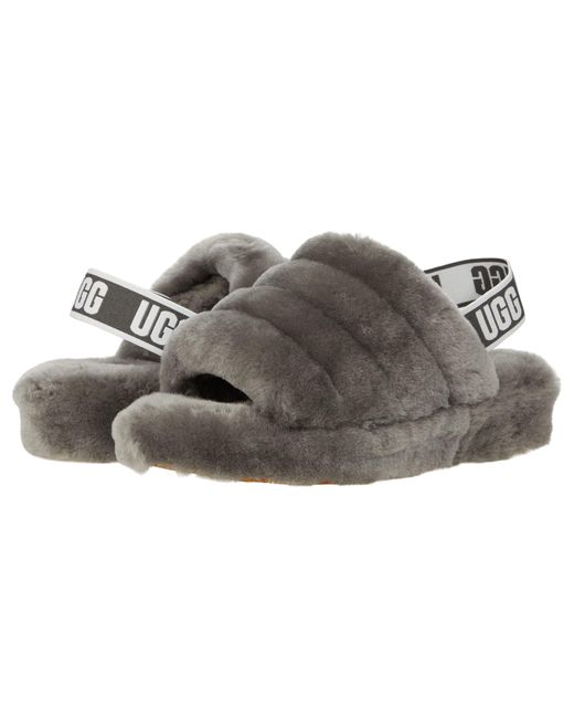 ugg slides with strap