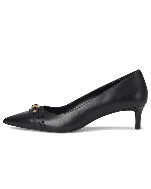MICHAEL Michael Kors Black Mandy Flex Kitten Pump Shoes