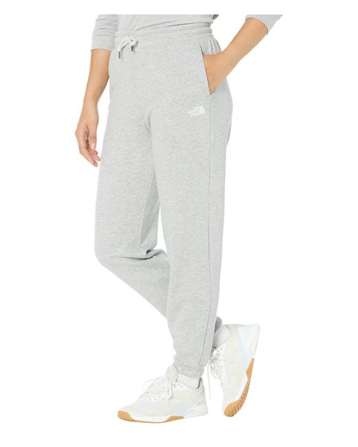 The North Face Half Dome Fleece Sweatpants in Gray | Lyst