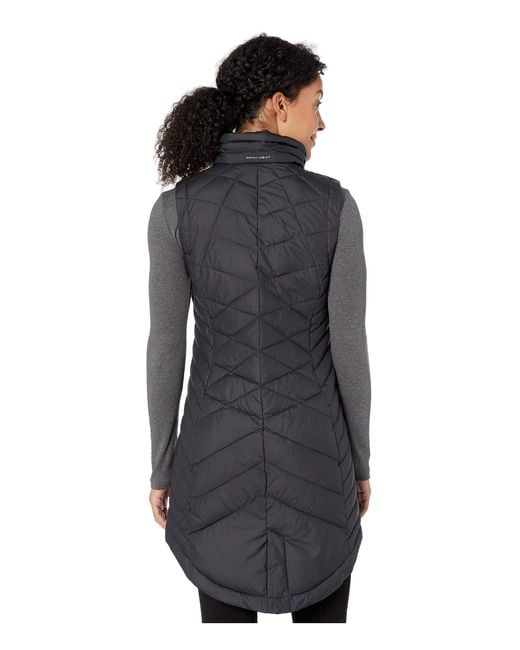 columbia long heavenly vest