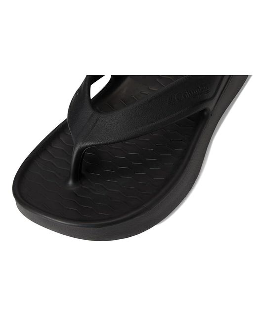 Columbia Black Boatsidetm Flip Pfg Shoes/ 10 B