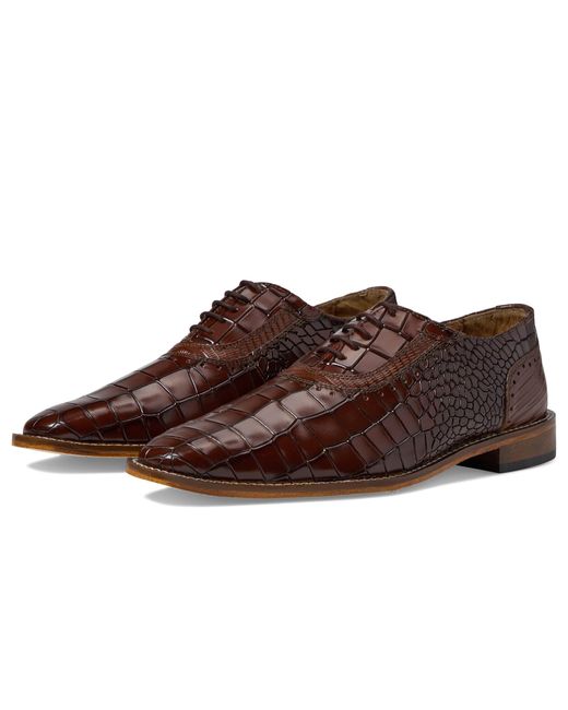 Stacy Adams Riccardi Lace-up Oxford in Brown for Men | Lyst