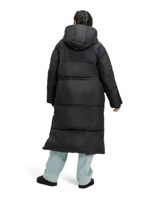 Ugg Black Keeley Long Puffer Coat