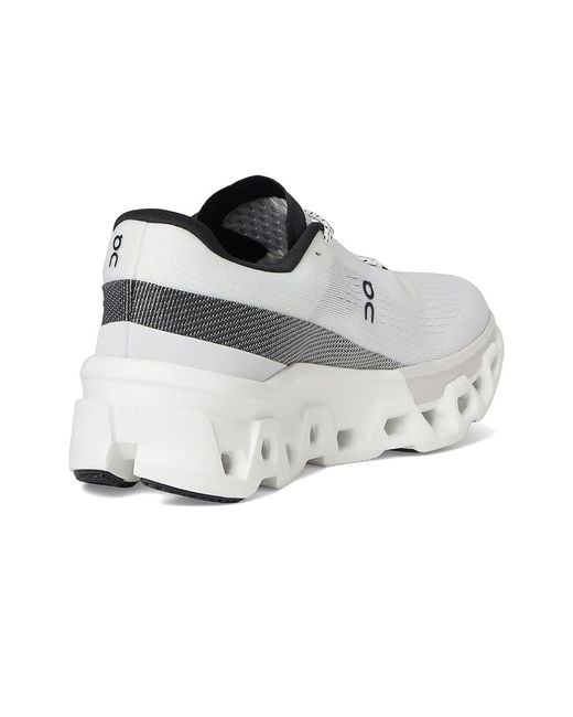On Shoes Metallic Cloudmster 2 Running Shoes/Frost, Mesh/Polyester/Rubber
