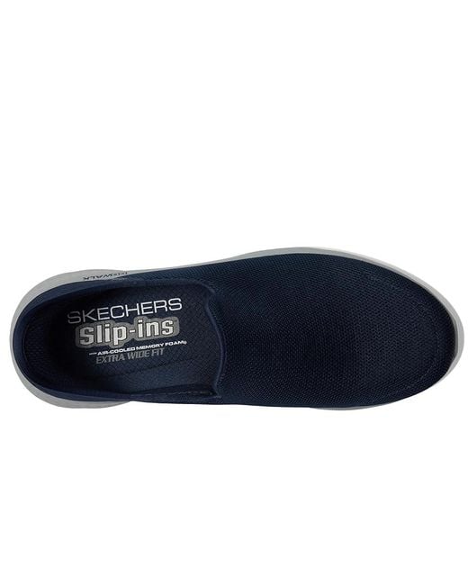 Skechers Blue Go Walk Flex No Hands, Hands Free Slip-Ins Shoes 7.5 D for men