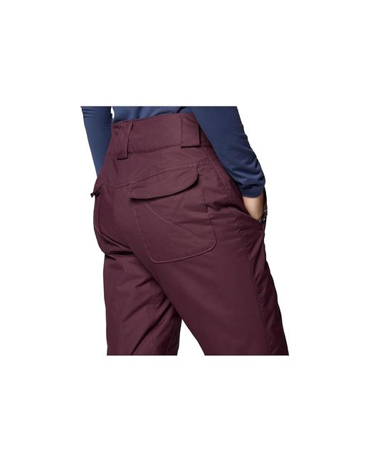 Columbia Black Bugaboo Ii Pant Casual Pants, Nylon