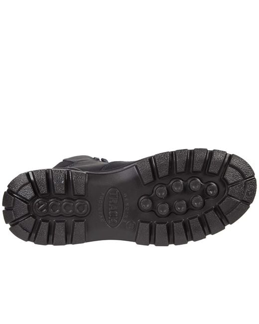 Ecco Leather Track 25 Hydromax Plain Toe Boot in Black for Men - Lyst