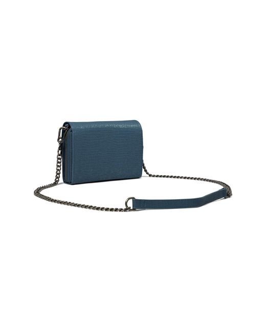 Steve Madden Bcarina Matte Croco Wallet Crossbody in Blue Lyst