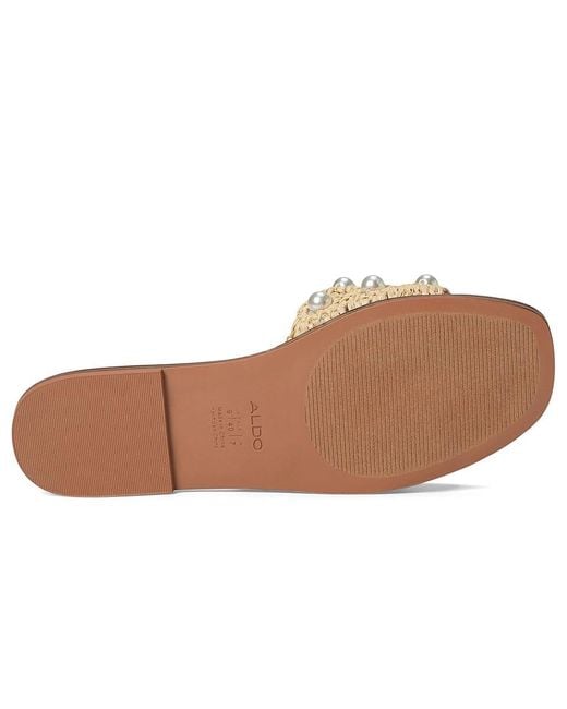 ALDO Natural Gizelle Flat Shoes Eu 40 (Us 9) B