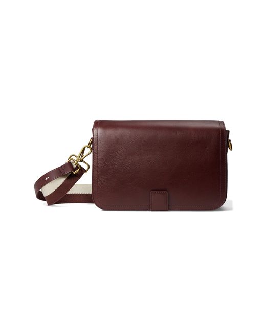 Madewell Leather Transport Flap Shoulder Bag in Brown Lyst