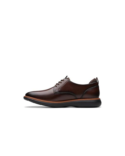 Clarks Brown Brantin Plain Lace-Up Boots 8 D for men