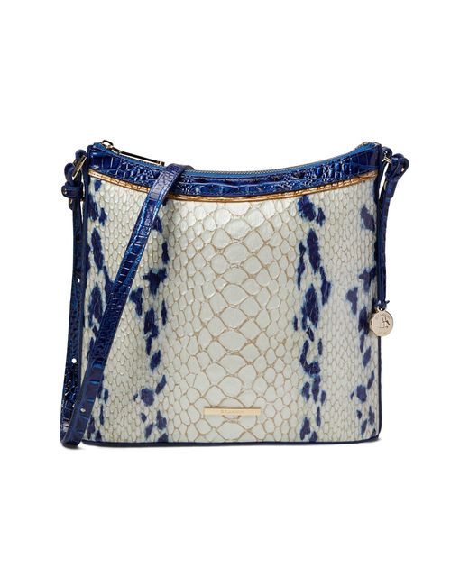 Brahmin Freshwater Katie Crossbody in Blue Lyst