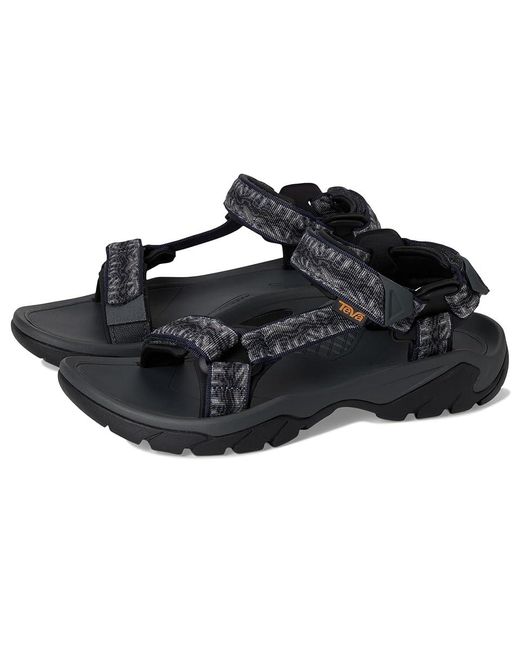 Teva Black Terra Fi 5 Universal Shoes 9 D for men