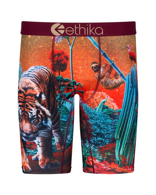Ethika Orange Forest Tiger for men