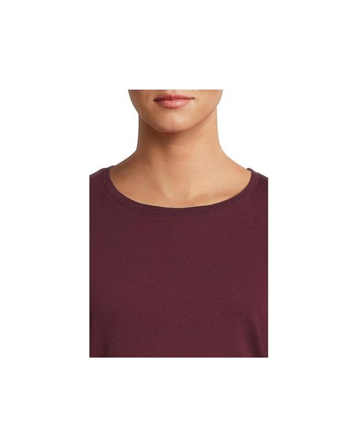Madewell Red Northside Long Sleeve T-Shirts Clothing Xl 14-16) Cotton