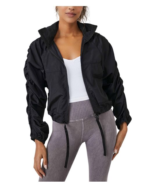 Fp Movement Way Home Packable Jacket in Black Lyst