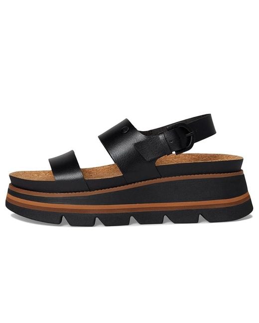 Reef Black Vista Luxe Liah Wedge Shoes 8 B