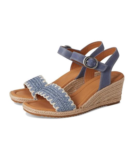 Söfft Blue Inez Sandals 7.5 M (B) Leather
