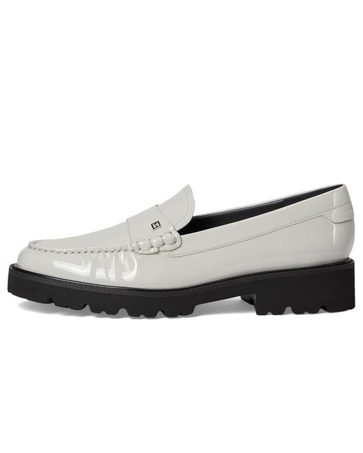 Franco Sarto Black A-Saffron Flat Shoes, Faux Leather