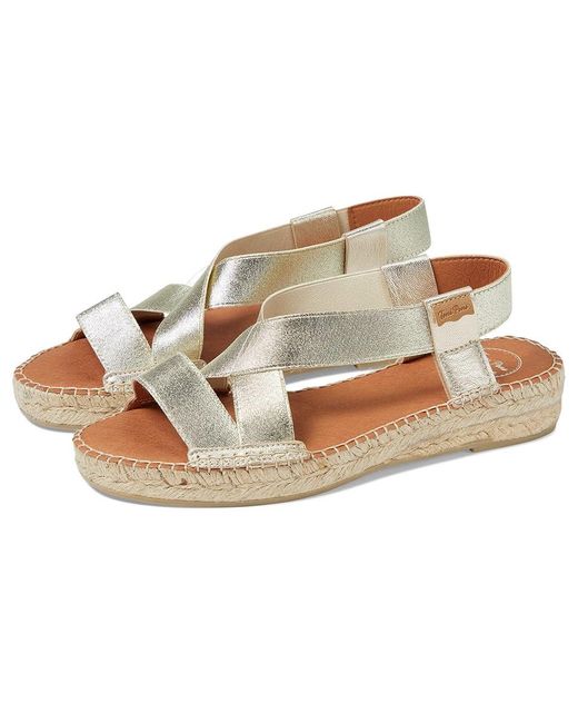 Toni Pons Metallic Eire-Rc Shoes, Leather/Textile