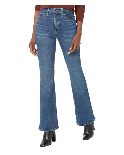 Madewell Perfect Vintage Flare Jeans In Halstrom Wash in Blue | Lyst