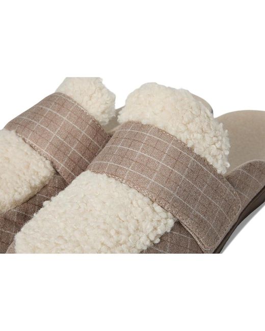 Vionic White Gemma Ii Mules Slippers, Polyester