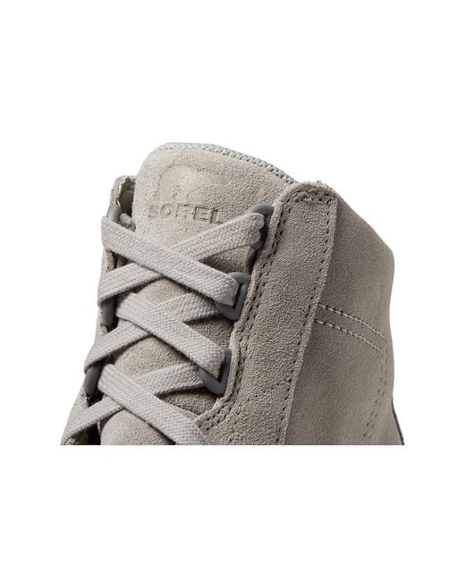 Sorel Metallic Out N About Wedge Ii Shoes Dove/Quarry 10 B