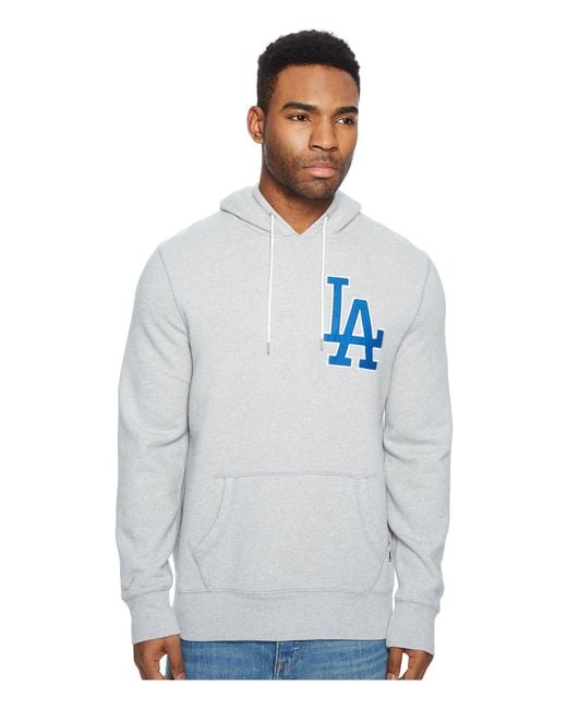 Levi's Los Angeles Dodgers Mlb Long Sleeve Hoodie in Gray for Men | Lyst