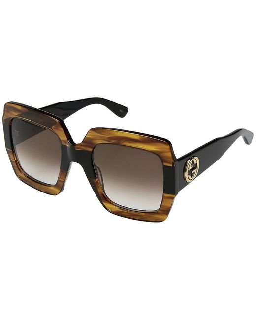 Gucci Black Gg0178S Fashion Sunglasses Havana/ Acetate/Plastic