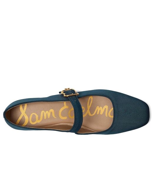 Sam Edelman Blue Michaela Shoes, Leather