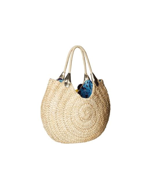 Lyst Lilly Pulitzer Positano Straw Tote Bag Natural Lilly Pulitzer Positano Straw Tote Bag Natural In Too Deep