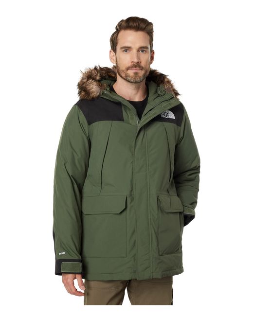 The North Face Synthetic Mcmurdo Parka in Green for Men | Lyst