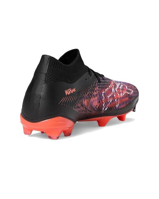 PUMA Multicolor Future 8 Match Firm, Artificial Ground Soccer Cleats Soccer Shoes - -Glowing 11 D for men