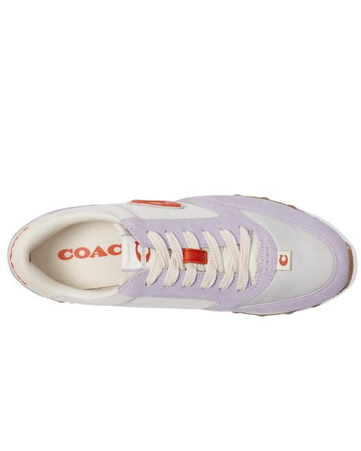 COACH Purple Runner Sneaker
