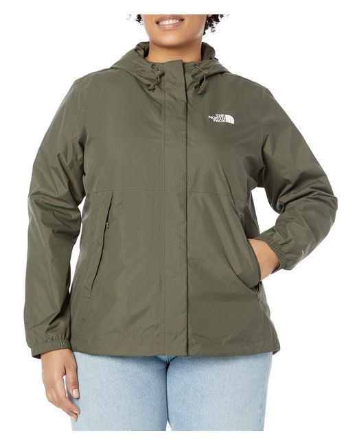 The North Face Plus Size Antora Jacket in Green Lyst