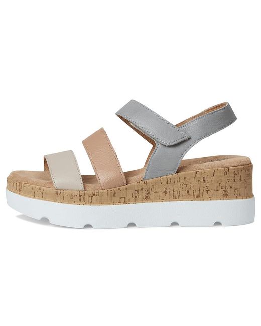 Spring Step Black Acey Sandals, Leather