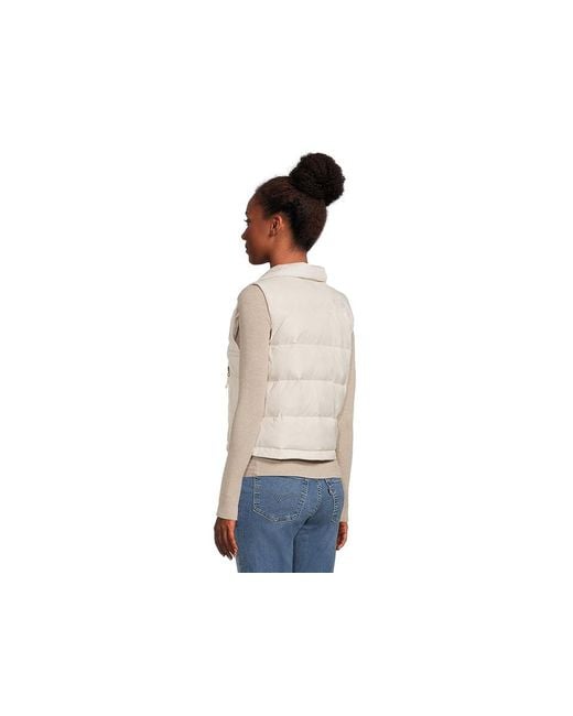 The North Face Black Hydrenalitetm Down A-Line Vest Coat, Nylon/Taffeta