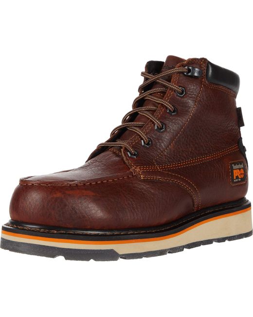 Timberland Leather Gridworks 6 Alloy Safety Toe Waterproof in Brown for ...